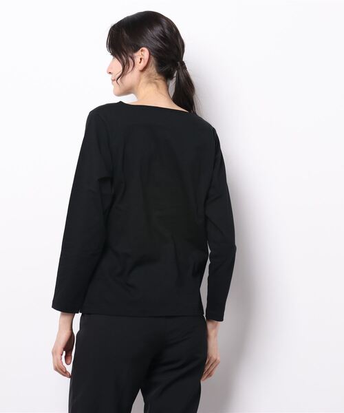 agnès b. ブラック長袖トップス L （3） agnes b.（アニエスベー） 長袖カットソー 1 ブラック レディース