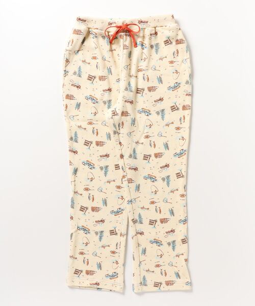 「BEAMS BOY」 イージーパンツ - グレー レディース_画像2