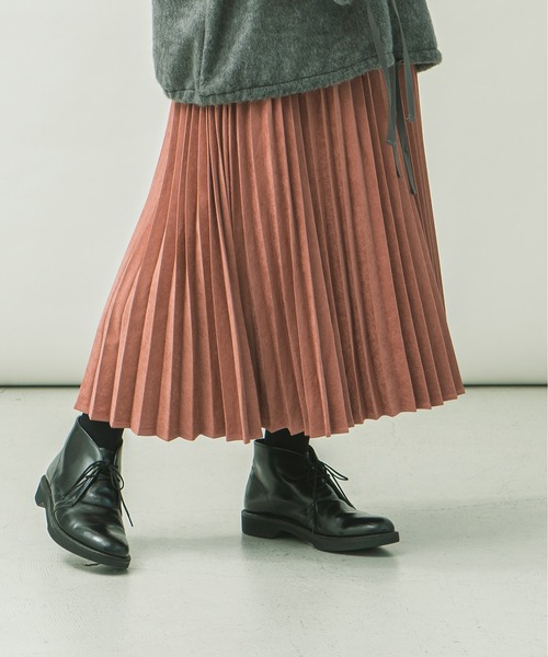 「Kelen」 プリーツスカート - ベージュ レディース_画像2
