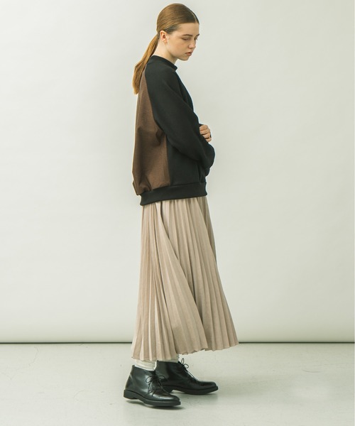 「Kelen」 プリーツスカート - ベージュ レディース_画像6