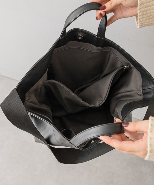 ear PAPILLONNER（イア パピヨネ） トートバッグ FREE ブラック