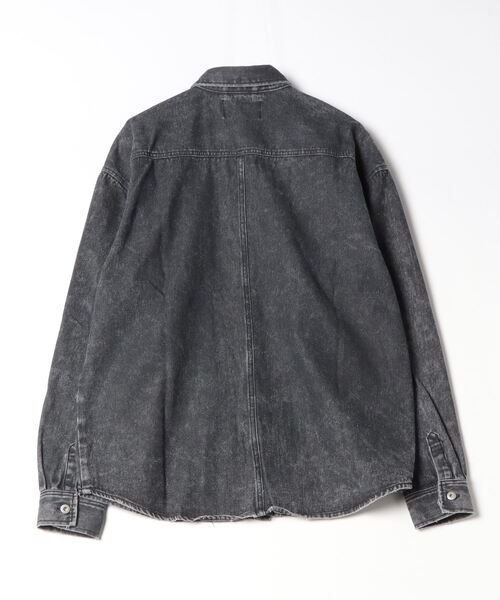 「JACKROSE」 長袖シャツ M ブラック メンズ_画像2