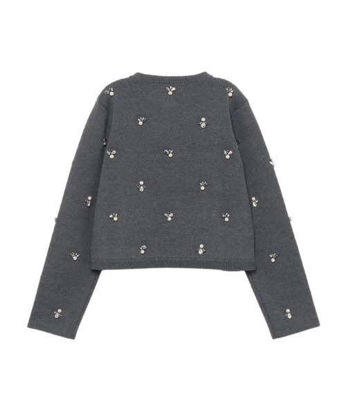 anuans（アニュアンス） ニットカーディガン FREE ホワイト レディース