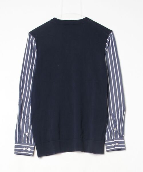 「KNOTT」 長袖ニット 0 ネイビー メンズ_画像2