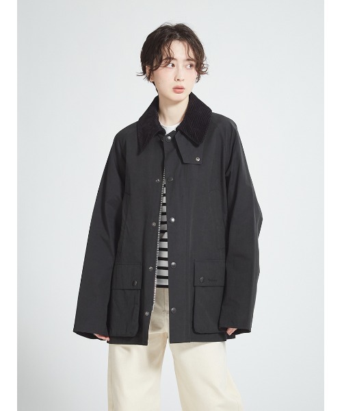Barbour（バブアー） ブルゾン アウター 「BEDALE / ビデイル」ピーチ