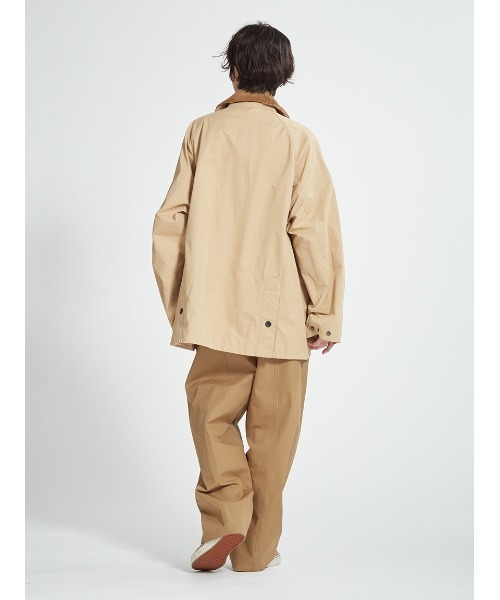 近年美品　バブアー　ビデイル　ハンティングジャケット　ピーチスキン　ベージュ Barbour（バブアー） ブルゾン アウター 「BEDALE / ビデイル」ピーチ