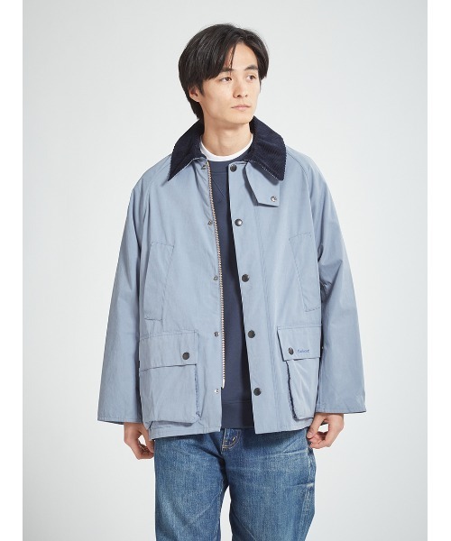 Barbour（バブアー） ブルゾン アウター 「BEDALE / ビデイル」ピーチ