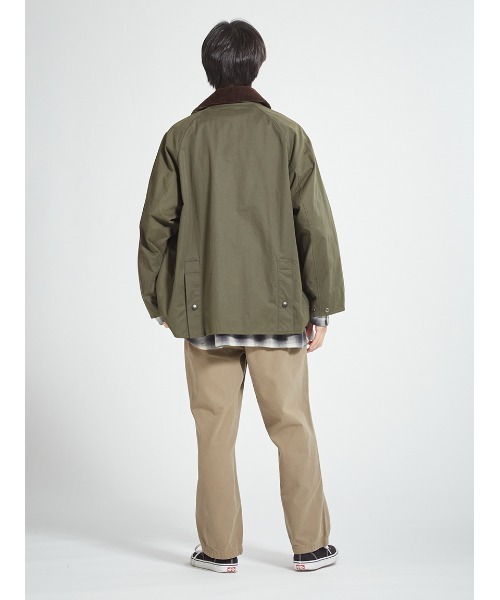 Barbour（バブアー） ブルゾン アウター 「BEDALE / ビデイル」ピーチ