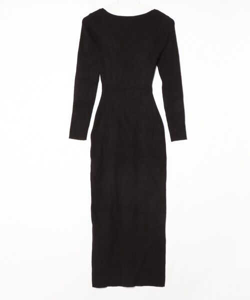 「RESEXXY」 ニットワンピース MEDIUM ブラック レディース_画像2