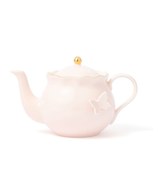 Francfranc（フランフラン） 食器 ペタルフリル ティーポット ピンク