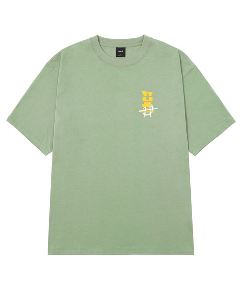 「HUF」 半袖Tシャツ LARGE ホワイト メンズ_画像8