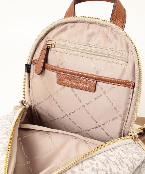 「MICHAEL KORS」 リュック FREE ホワイト レディースの画像