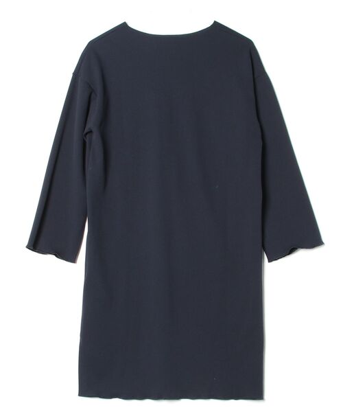 「PLAIN CLOTHING」 長袖ワンピース - ネイビー レディース_画像2