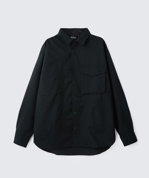 THE9shop新品未使用 BTPシャツ 黒 WILD THINGS（ワイルドシングス） シャツ ブリーザブル L/S ポケット