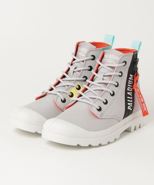 「PALLADIUM」 ハイカットスニーカー UK8 ブラック メンズ_画像3