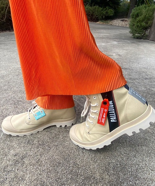 「PALLADIUM」 ハイカットスニーカー UK8 ブラック メンズ_画像5