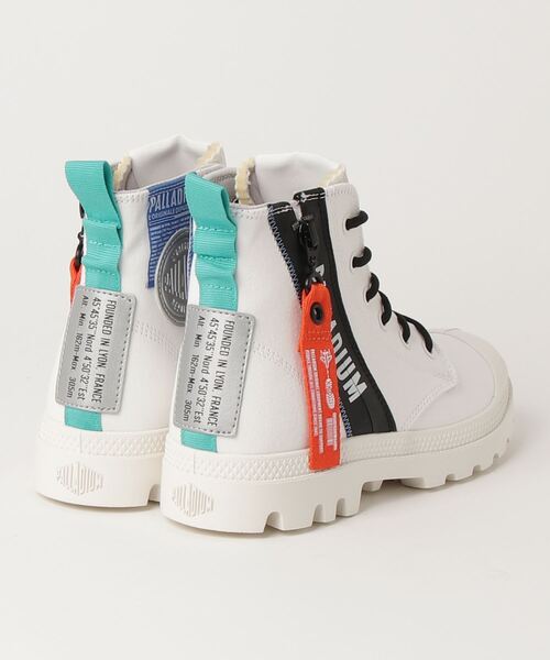 「PALLADIUM」 ハイカットスニーカー UK8 ブラック メンズ_画像7