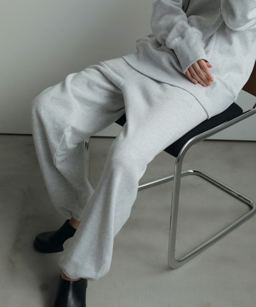 「anuke」 スウェットパンツ 38inch イエロー レディース_画像3