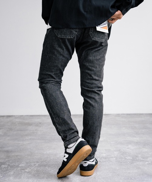「KRIFF MAYER」 スキニーデニムパンツ L チャコール メンズ_画像6