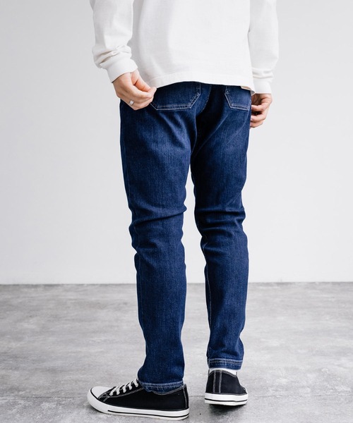 「KRIFF MAYER」 スキニーデニムパンツ L チャコール メンズ_画像8