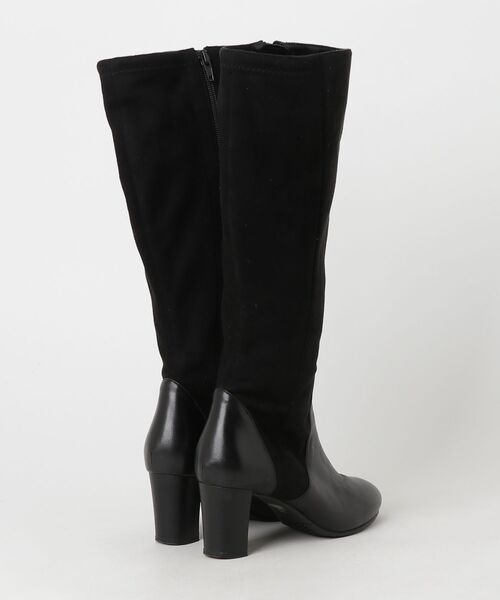 「Marie femme」 ロングブーツ 22.5cm ブラック レディース_画像2