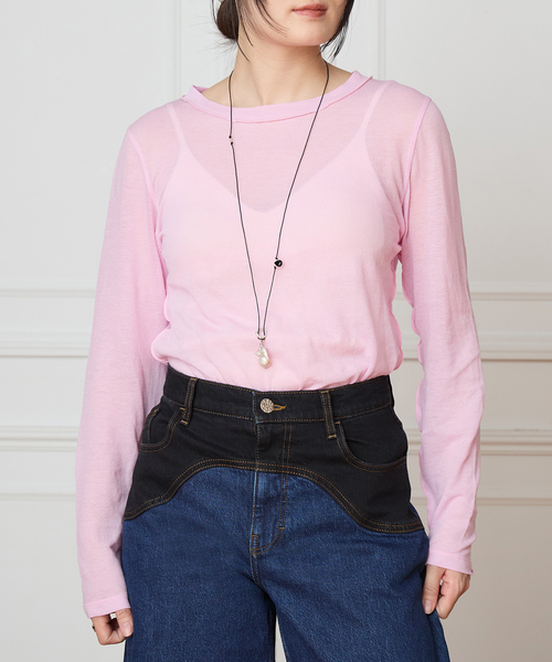 IENA LA BOUCLE（イエナラブークル） tシャツ TOURNON /トゥルノン