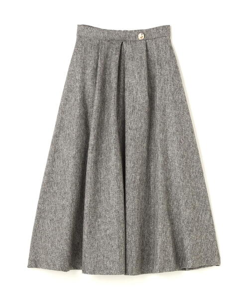 「NATURAL BEAUTY BASIC」 フレアスカート MEDIUM グレー レディース_画像2