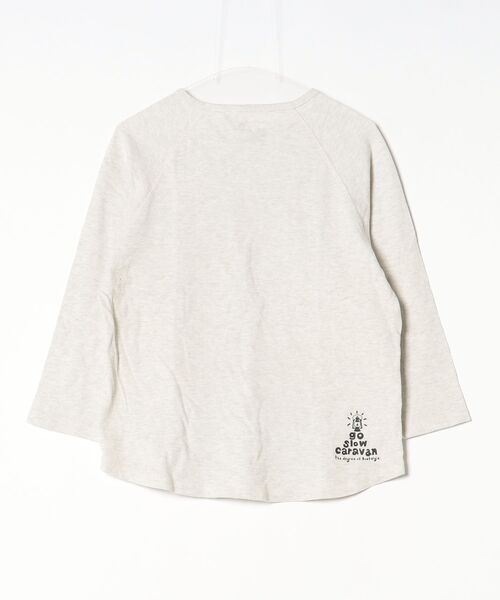 「go slow caravan」 長袖カットソー 3 グレー レディース_画像2