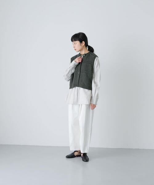 Plage カシミヤニット ベスト ニット ファー ジレ トップス グリーン 楽天市場】シャギー ベスト ニットトップス フェザー レディース