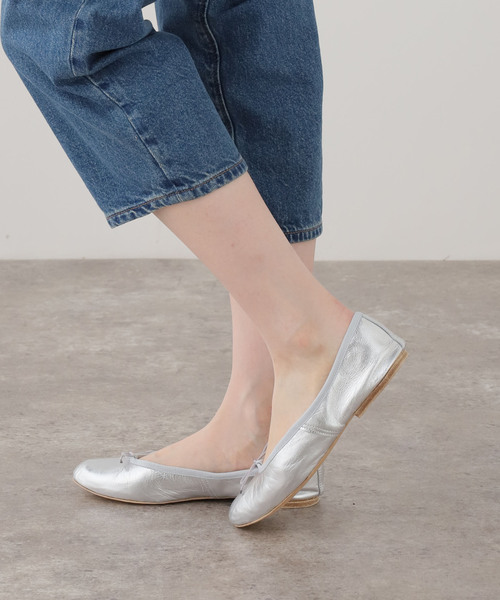 バレエシューズ パンプス PORSELLI/ポルセリ SOLID BALLET バレエシューズの画像