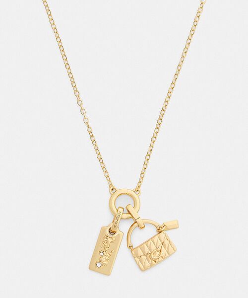 COACH（コーチ） ネックレス ハンドバッグ チャーム ペンダント