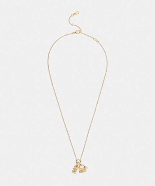 COACH（コーチ） ネックレス ハンドバッグ チャーム ペンダント
