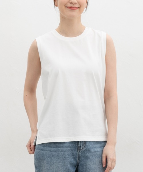 バーバリー 160 ノースリーブ【新品】トップス　Tシャツ　タンクトップ S Honeys（ハニーズ） タンクトップ ノースリーブ 「ハニさら・接触冷感