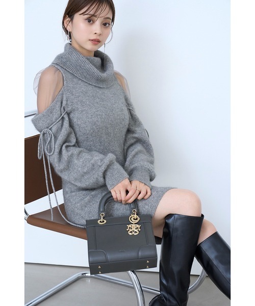 SNIDEL（スナイデル） ニットワンピース FREE アイボリー レディース