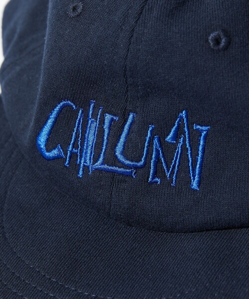 「CAHLUMN」 キャップ フリ- ネイビー メンズ_画像2