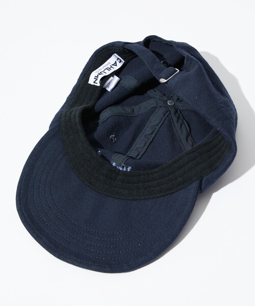 「CAHLUMN」 キャップ フリ- ネイビー メンズ_画像5