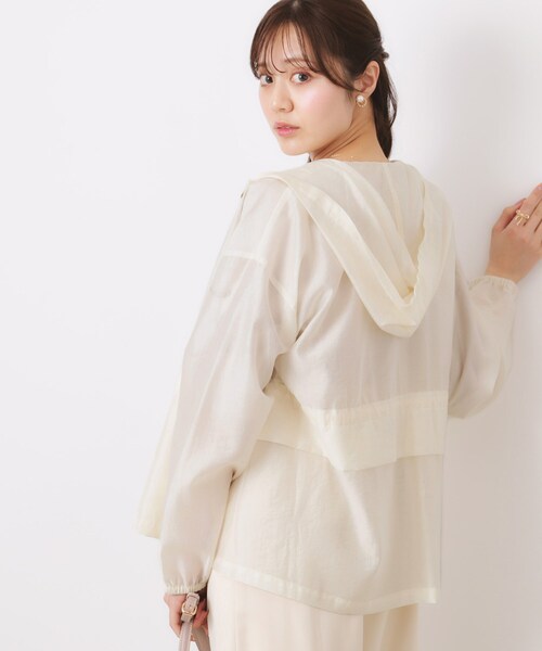 「couture brooch」 ブルゾン 38 アイボリー レディース_画像9