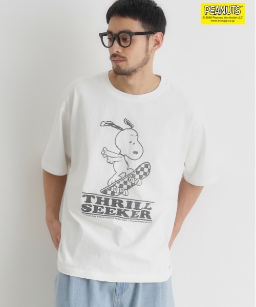Right-on（ライトオン） tシャツ 「PEANUTS」グラフィックプリントT