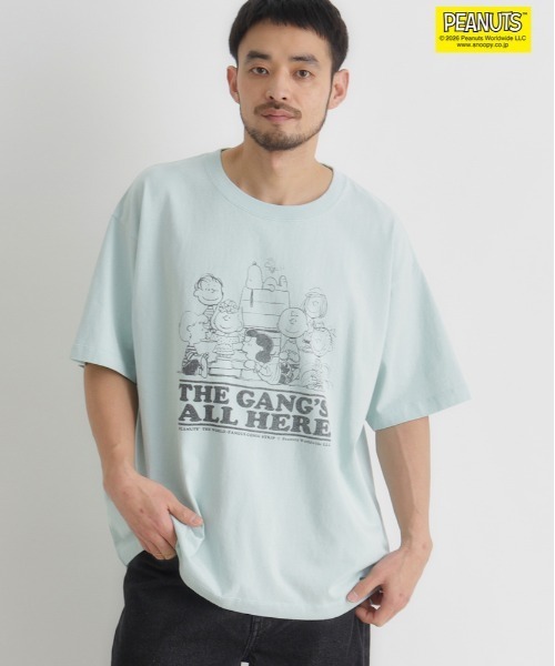 Right-on（ライトオン） tシャツ PEANUTS(ピーナッツ)「PEANUTS