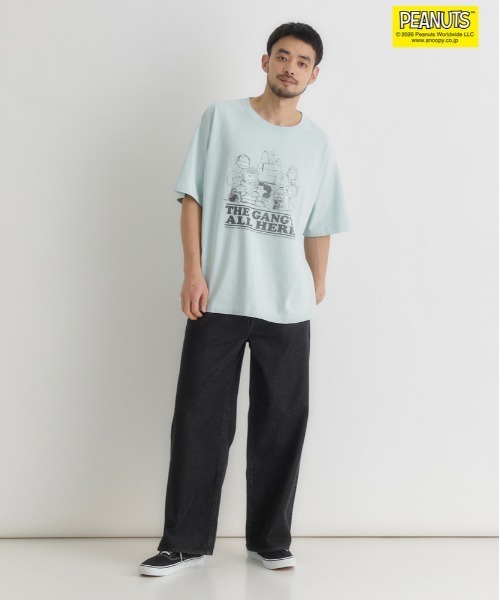 Right-on（ライトオン） tシャツ PEANUTS(ピーナッツ)「PEANUTS