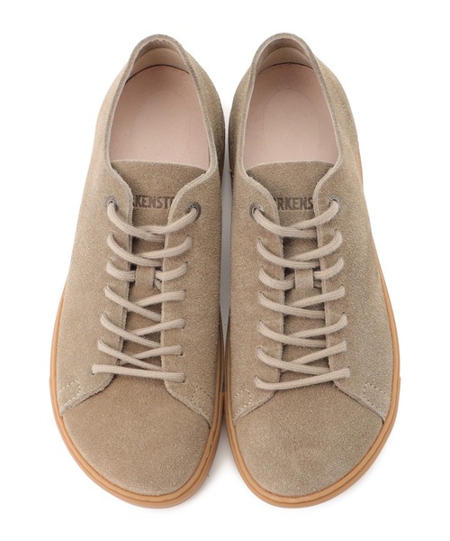 「BIRKENSTOCK」 ローカットスニーカー 38 ブラウン レディースの画像