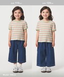 tシャツ テレコ マルチボーダー Tシャツ 1...の詳細画像5