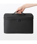 収納 再生ナイロンメイクボックス L 約36×...の詳細画像1