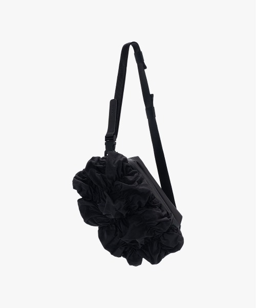 Cote&Ciel（コートエシエル） ショルダーバッグ Neva Gathered Black