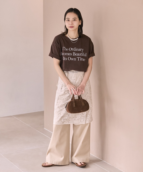 tシャツ 「追加2」汗ジミ防止天竺プリントT レディースの画像