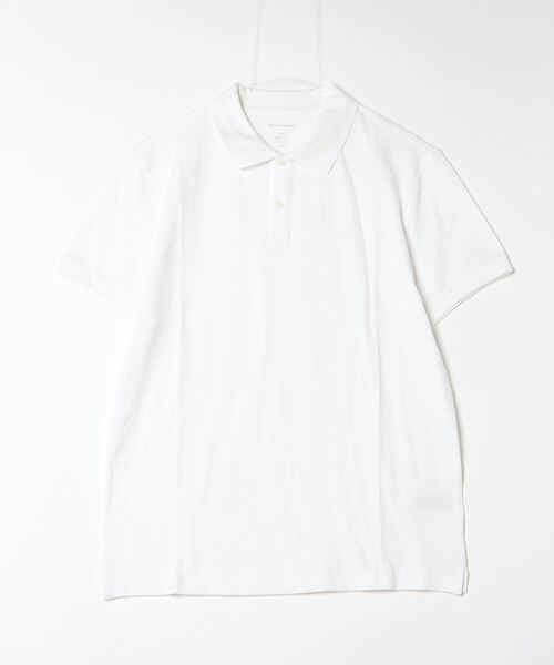 「BANANA REPUBLIC FACTORY STORE」 半袖ポロシャツ M ホワイト メンズ_画像5