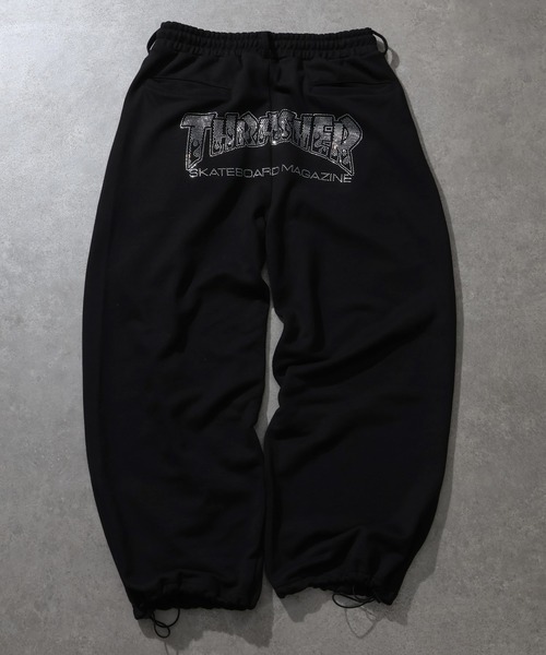 「THRASHER」 スウェットパンツ X-LARGE ブラック メンズ_画像9
