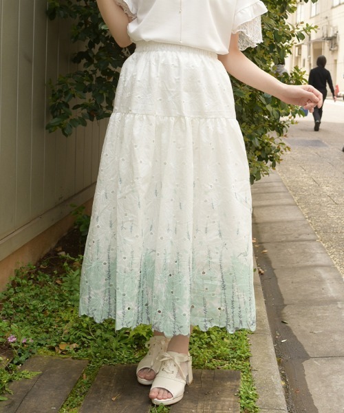 axes femme（アクシーズ ファム） ロング スカート グラデーション