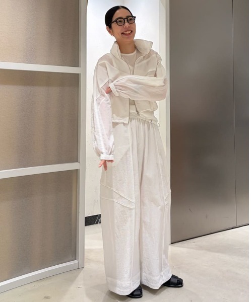MIESROHE（ミースロエ） ワイドパンツ パンツ アノラックワイドパンツ