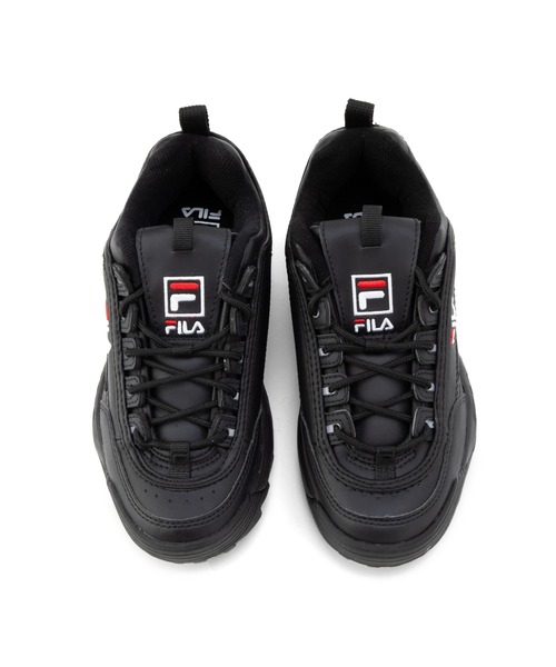 「FILA」 ローカットスニーカー 25.5cm ブラック レディース_画像8